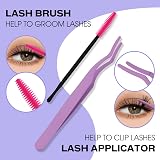 Wendy Lashes Individual Lashes D Curl Cluster Kit 12-16mm 0.07mm DIY view 4
