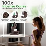 Anbar Backflow Incense Cones - Assorted Scents for Relaxation & Meditation view 5