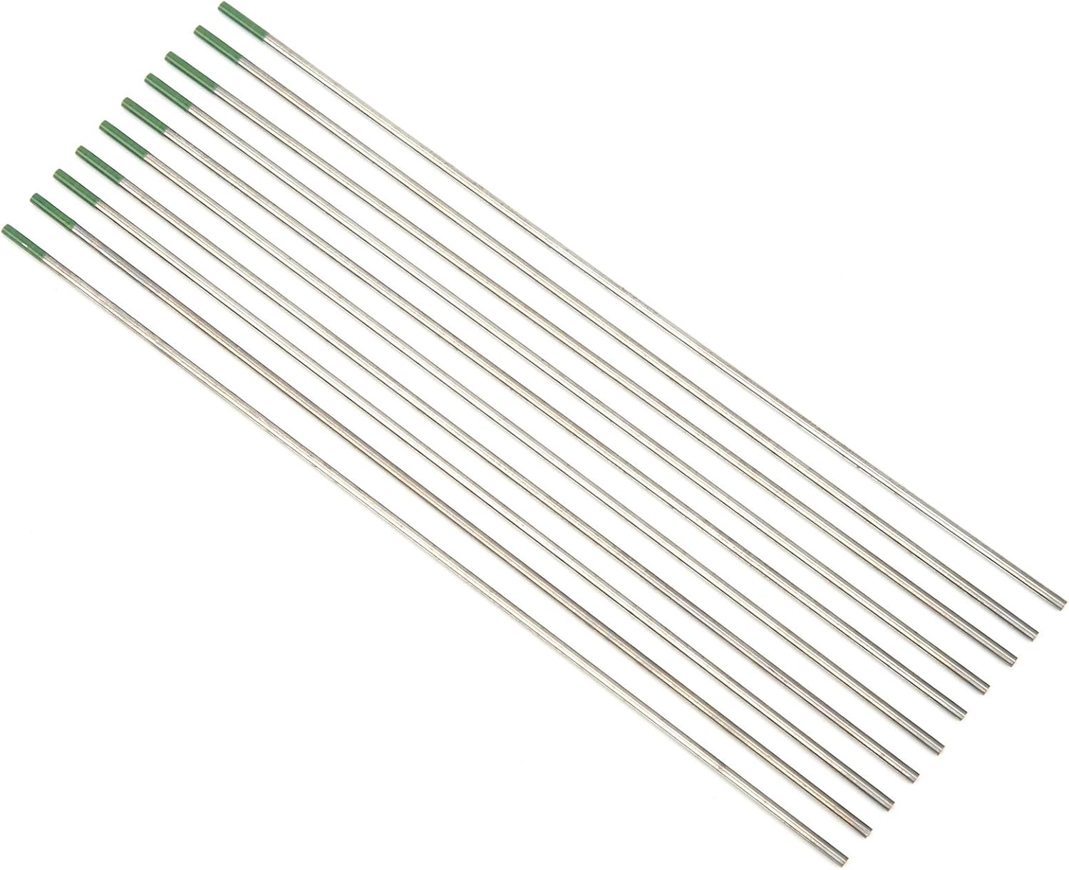 10pcs Tungsten Electrodes, Pure Tungsten electrode (WP) No Radioactive