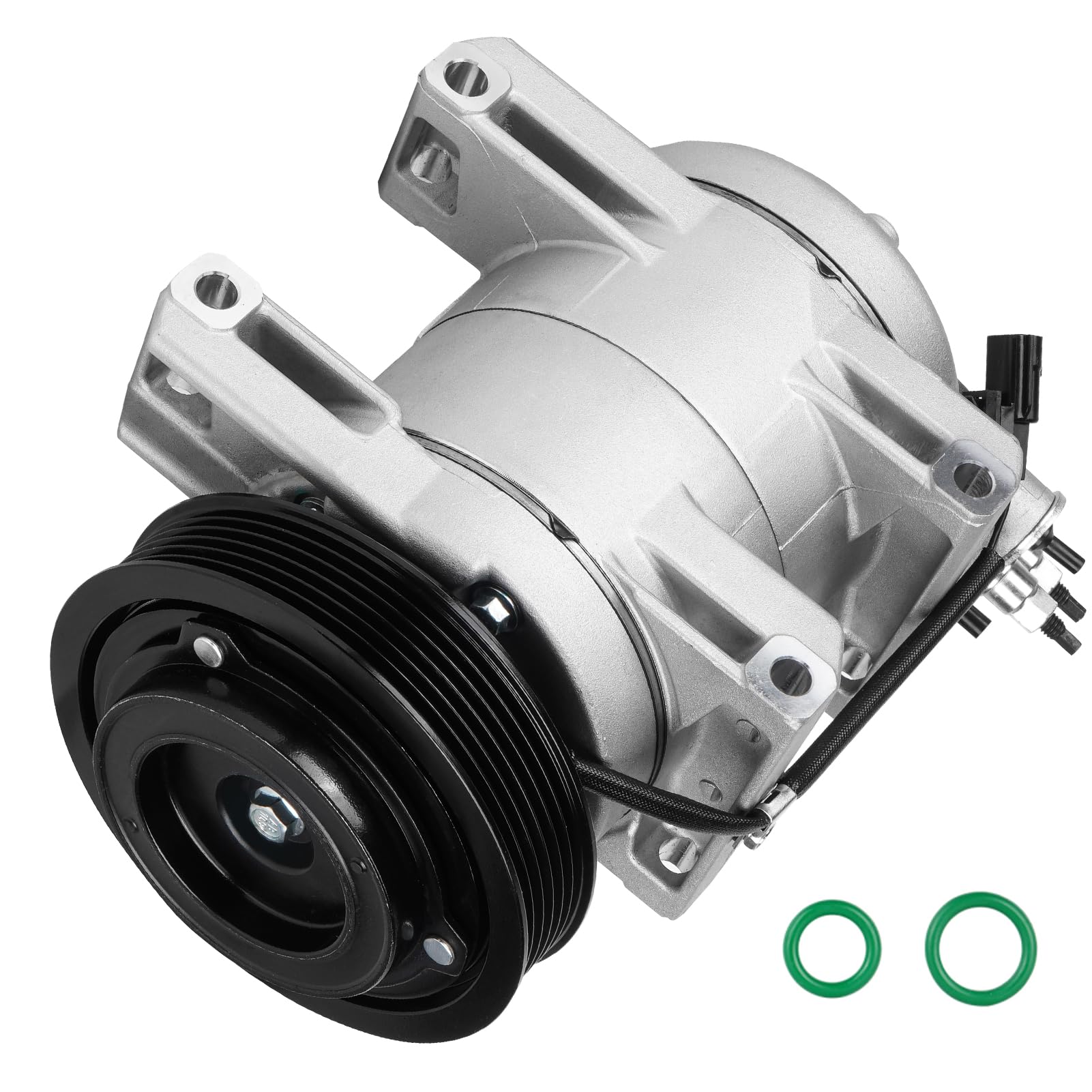Photo 1 of ?A/C Air Conditioner Compressor Clutch Fit for Nissan for Rogue 2.5L 2008 2009 2010 2011 2012 2013 for Rogue Select 2.5L 2014 2015 for Cabstar 2.5L 2008 2009 [NOTE] w/One Plug not fit 6SBH14C Style