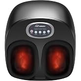 Snailax Foot Massager with Heat for Plantar Fasciitis Relief | FSA Eligible HSA, Deep Kneading, 2-level Heat and 3-level Compression Massage, Fits Feet Up to US Men&rsquo;s Size 13