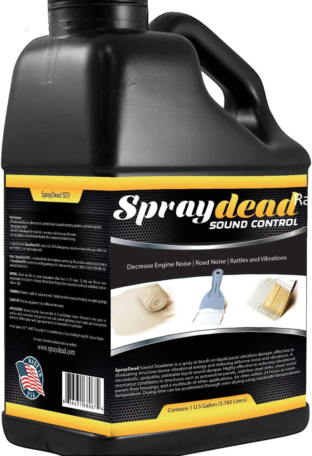 Amazon.com: SprayDead Sprayable/brushable Paint on Liquid Sound