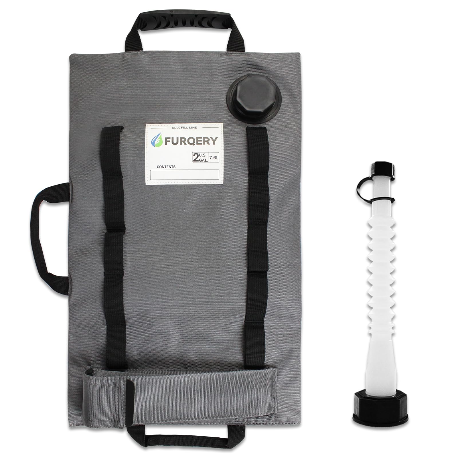 Photo 1 of Armadillo Bag, 2 Gallon Utility Bladder for Safe Transportation and Storage of Automotive Fluids, Double Wear Leak Resistant Collapsible, for Motorcycles, UTVs and ATVs