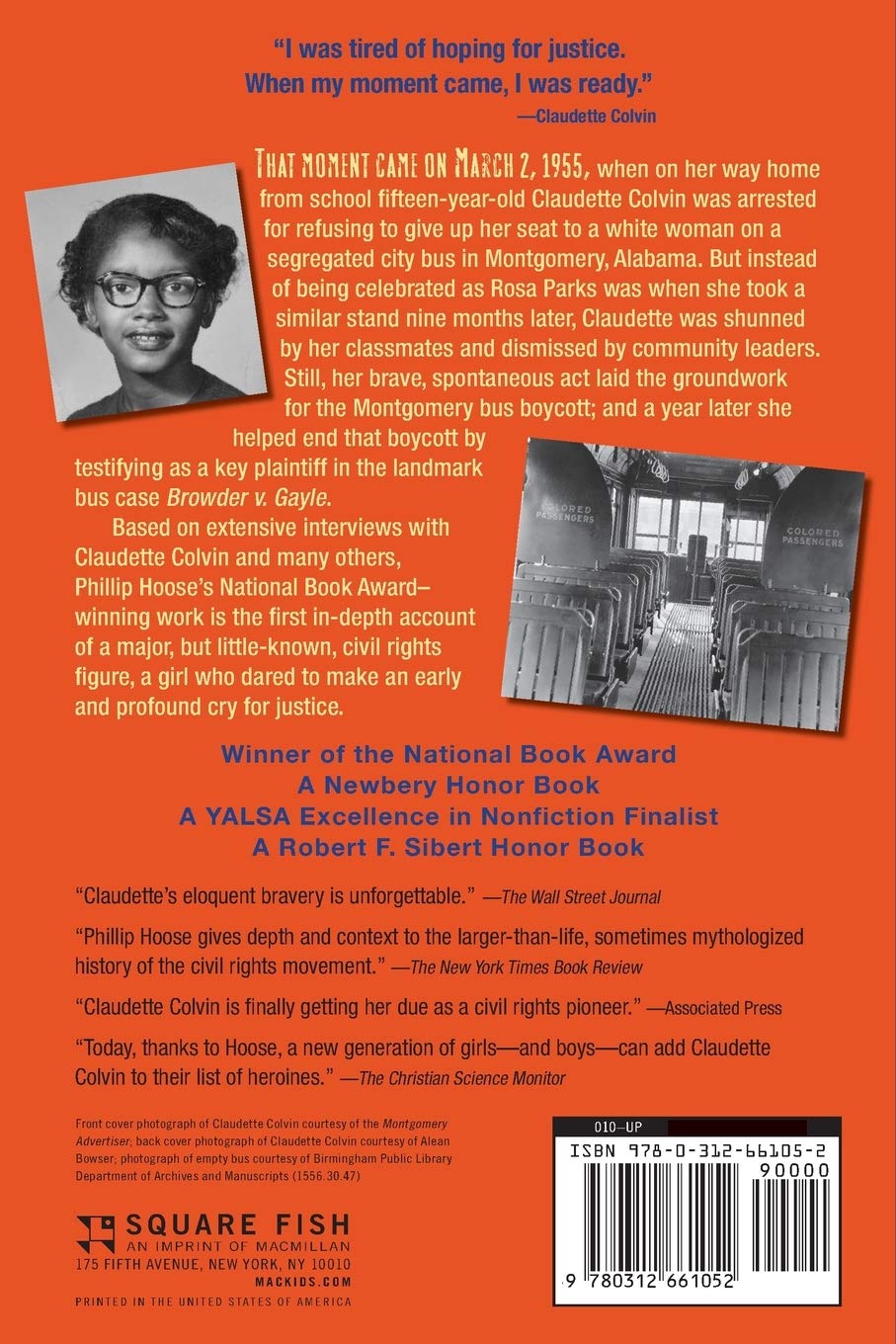 Claudette Colvin Twice Toward Justice Amazon De Hoose Phillip Fremdsprachige Bucher