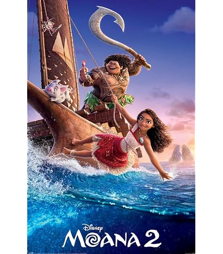 Amazon.com: Disney Moana - Ocean Floor Wall Poster, 34L