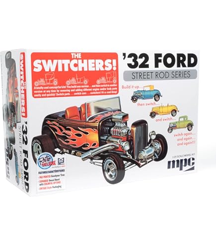 Amazon.com: Revell 1:25 32 Ford Street Rod : Arts, Crafts & Sewing