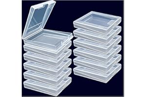 ALSHURLIFE 12PCS Clear Protective Game Cartridge Case Dust Cover Storage Box Game Card Case for Nintendo Gameboy Color GBC GB GBP