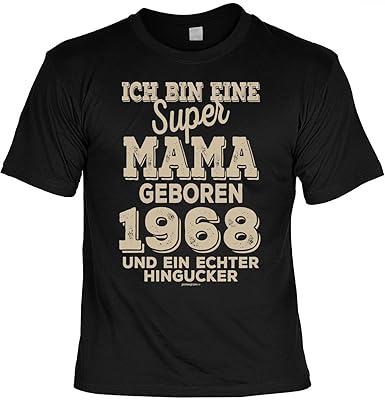 Lustige Sprüche Fun Tshirt Ich Bin Eine Super Mama Geboren