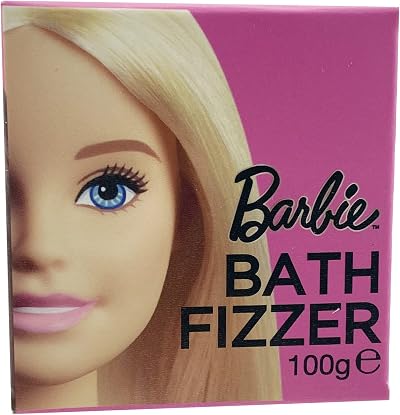 Barbie Pink Bath Fizzer 100g Sweet Fruity Fragrance Bath Bomb Self Care Gift