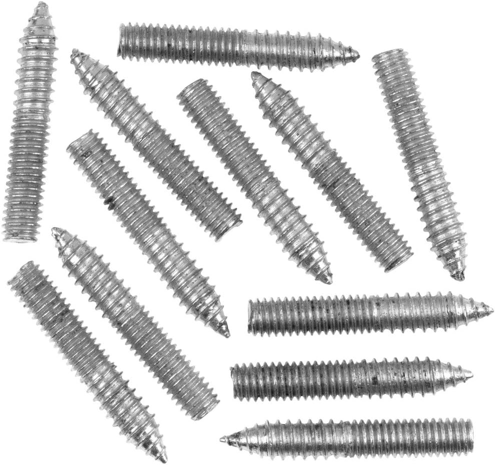 20 large wood to steel dowel screws BZP 2 20 large wood to steel dowel screws BZP 2