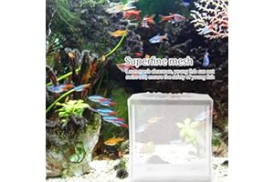 DIYDEG Incubator Breeder Aquarium Fish Aquarium Fish Breeding Box, Isolation Mesh Box, Fish Breeding Incubator Multifunctional for Fish