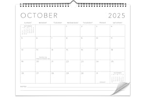ZICOTO Beautiful 2025-2026 Wall Calendar - Runs from July 2025 until December 2026 – Large 14.5" x 11.5" Office Wall Calendar for Easy Organizing