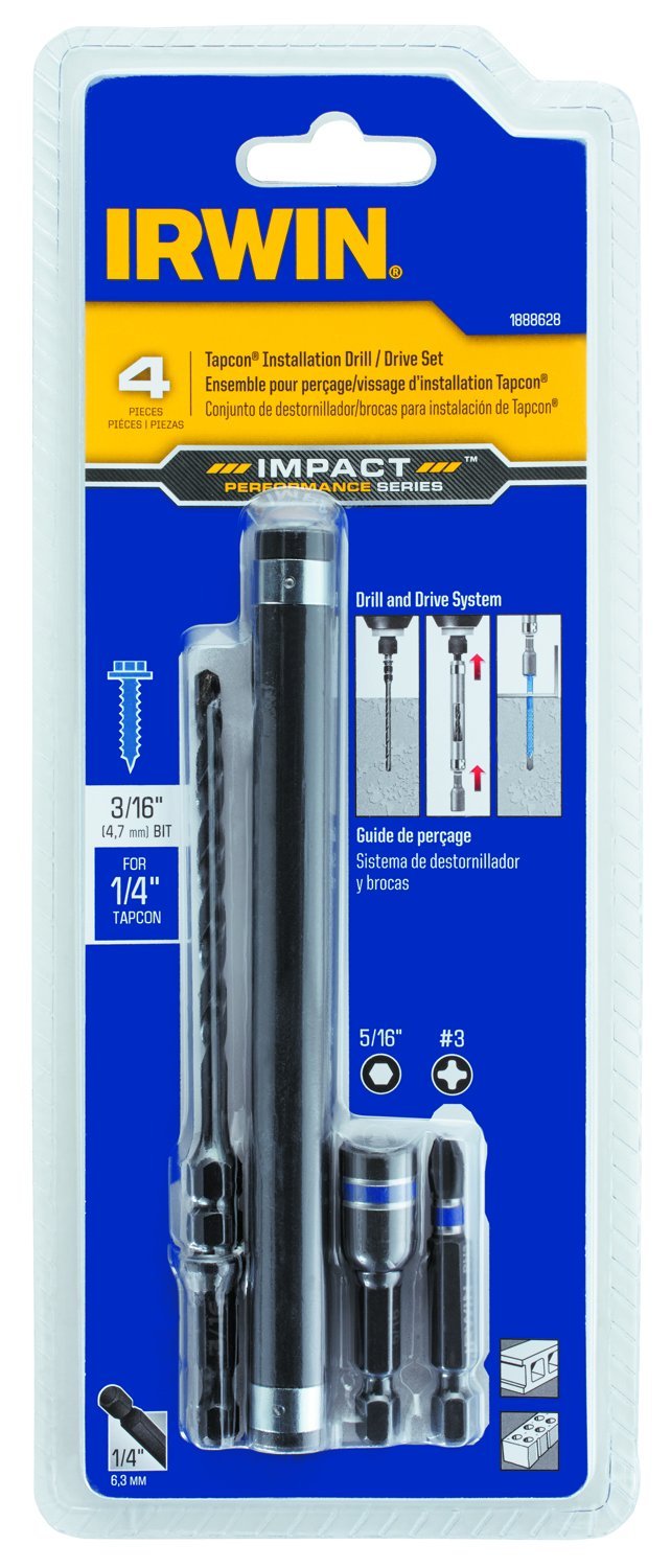 Best 1/4 inch tapcon drill bit size 4U Life Best 1/4 inch tapcon drill bit size 4U Life