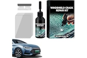 Windshield Crack Repair Kit, 20ml Windshield Chip -air, Glass Crack -air Kit, Glass Repair Liquid, Quick Fix Supplies for Cel