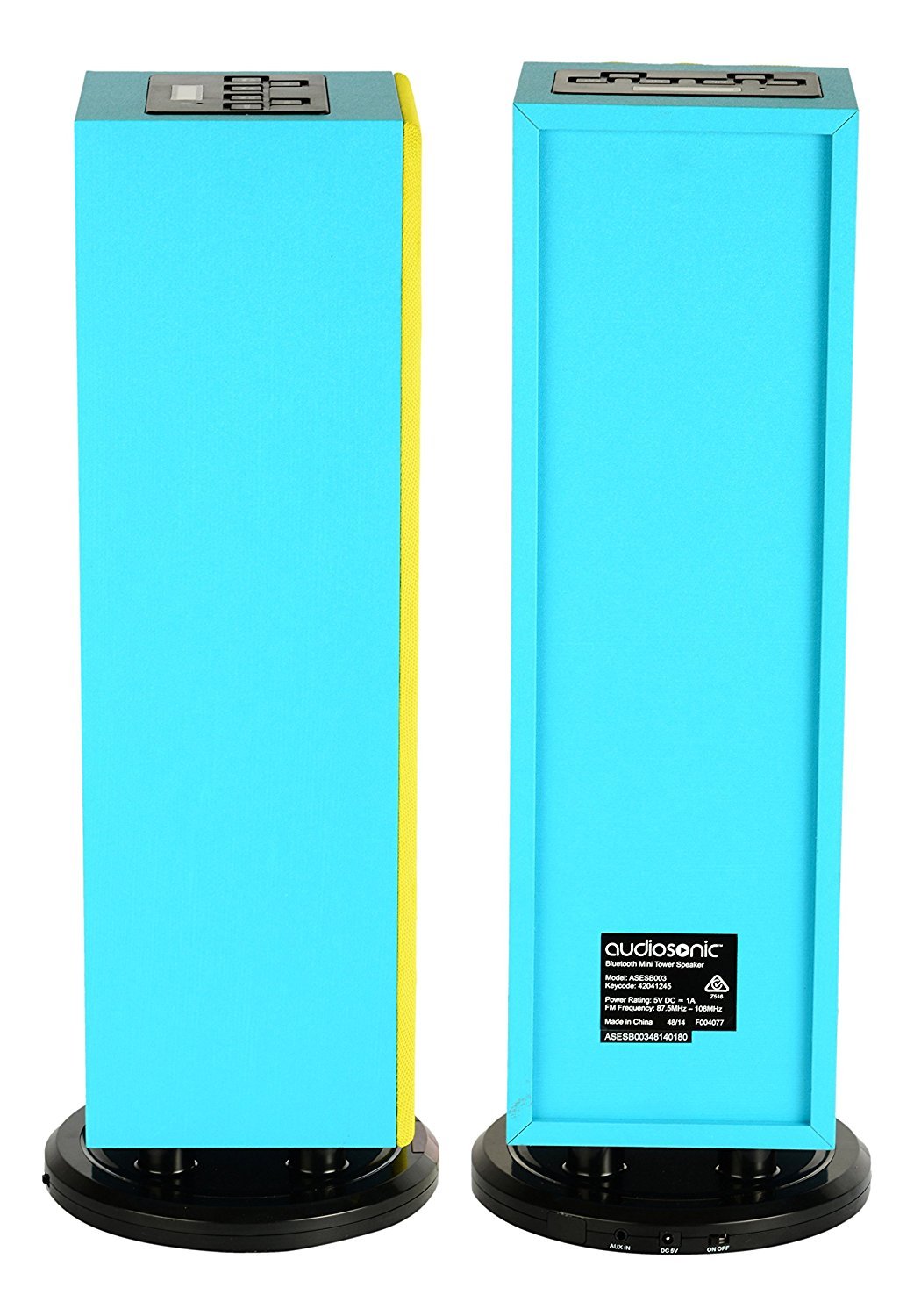 audiosonic bluetooth tower speaker