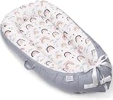 EAQ Baby Nest Pod for Newborn 0-12 Months 100% Cotton Travel Sleep