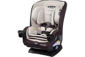 Safety 1st Everslim DLX Slim Convertible Car Seat– A 4-in-1 Convertible Child Safety Car Seats; Baby Car Seats for 5-100 lbs, Dunes Edge