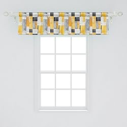 Ambesonne Abstract Window Valance Pack of