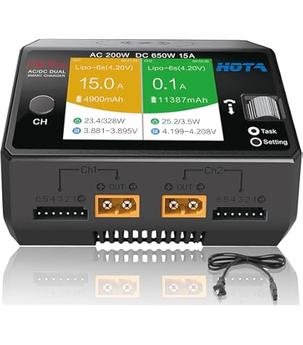 Amazon.com: SKYRC D200neo Dual AC/DC Multi-Function Smart