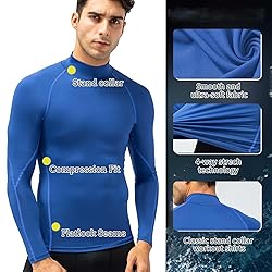 Men's Compression Shirts Long Sleeve Athletic