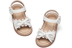 Kiderence Toddler Girls Sandals Little Girls Kids Summer Shoes Sandals