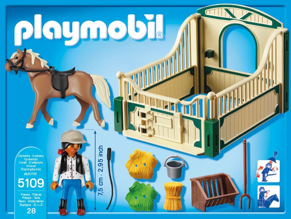 Playmobil 5109 Country Riding School Paard met Stall: Amazon.nl