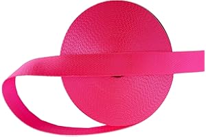 ABOKOY 1 Inch Nylon Webbing Strap 15 Yards Nylon Strap Webbing for Backpack Strap Pet Collar Indoor Outdoor Craft DIY Repair