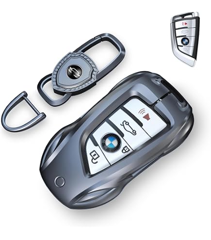 NEW 3 Button Smart Keyless Fob Case/Shell – For BMW 1-7 Series, X3, X4, And More – Aftermarket Black - View #5
