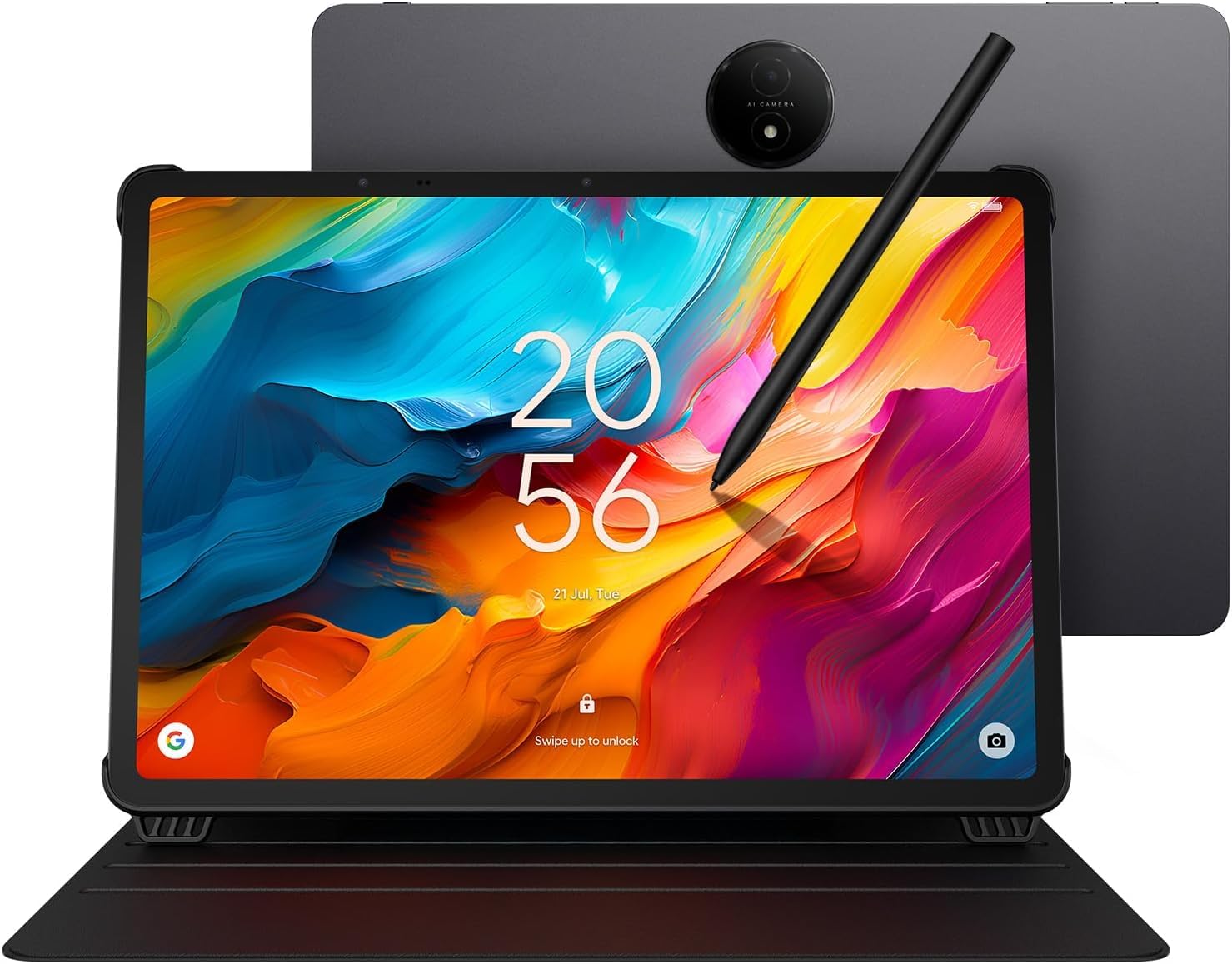 TCL NXTPAPER 14 tablet with flipcase and...