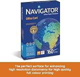 Navigator Office Paper A4 160gsm 250 Sheets Colour Printer Copy view 2