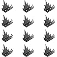 Sihnman Intruder Deterrent Wall Spikes (12 pc) - Security Fence Spikes, Anti-Climb Hardware, Bird Repellent, Home Security Improvement, Stop Thief, Screw Mount, Wall Decoration