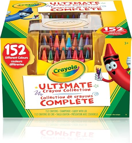 Crayola Ultimate Crayon Collection; 152 Colours Arts & Crafts