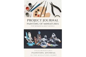 Miniature Painting Journal for Skirmish and Army Models - Beginners & Advanced: Plan projects, document progress & record creative ideas in a structured way