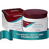 Mon Platin Professional Black Caviar Volumizing Hair Mask for Fine, Thin, and Fragile Hair - Enriched with Black Caviar, Deep Conditioning, SLS/Salt-Free, 500ml