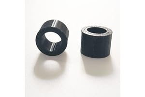 PIAOLGYI Replacement Spare Rubber Rollers for Cricut Maker,Accessories Compatible with Cricut Maker(Black)