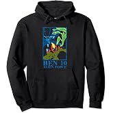 Ben 10: Alien Force Big Chill Swampfire &amp; Goop Epic Poster Pullover Hoodie