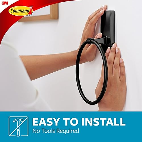 Water Resistant Hand Towel Holder Command Strip Command Hand Towel