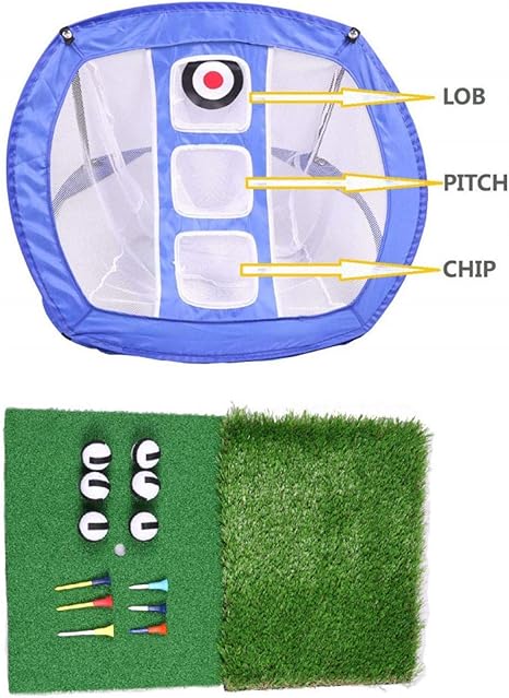 Amazon Com Lightahead Pop Up Golf Chipping Net Perfect Golf
