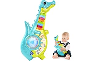 Marstone Toddler Toys for 1 Year Old Boy Gift: Baby Girl Musical Toys 12-18 Months, Educational Piano Guitar for Toddlers 1-2 with Animals and Sounds, 1st First Birthday Gifts for Kids