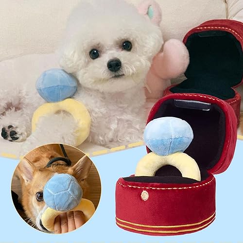 Chew Toy Engagement Ring Dog Toy Diamond Ring Dog Chew Toy