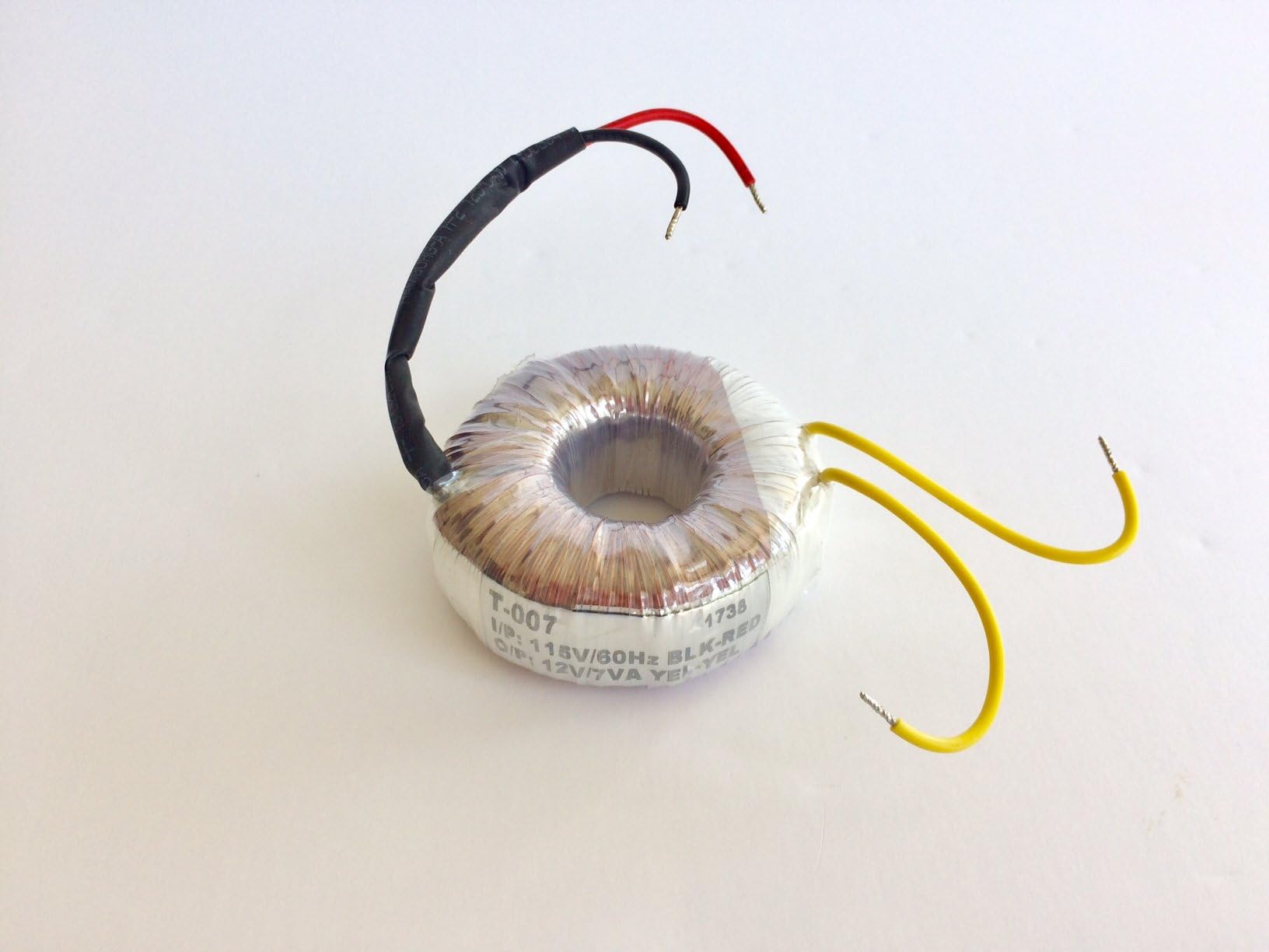 BULBWIZARDS TOROIDAL Transformer (Compact) 120VAC/12VAC 7VA