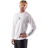 Long Sleeve Rashguard - UPF 50+ Sun Protection Surf Shirt, Loose Fit Rash Vest