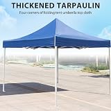 Nvanvmm 2x2M Blue Canopy Top Cover Replacement Four-Corner Tent Cloth view 6