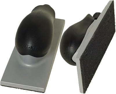 Mirka Hand Dust Extraction Sanding Block 70x198mm 22 Hole Abranet Adapter