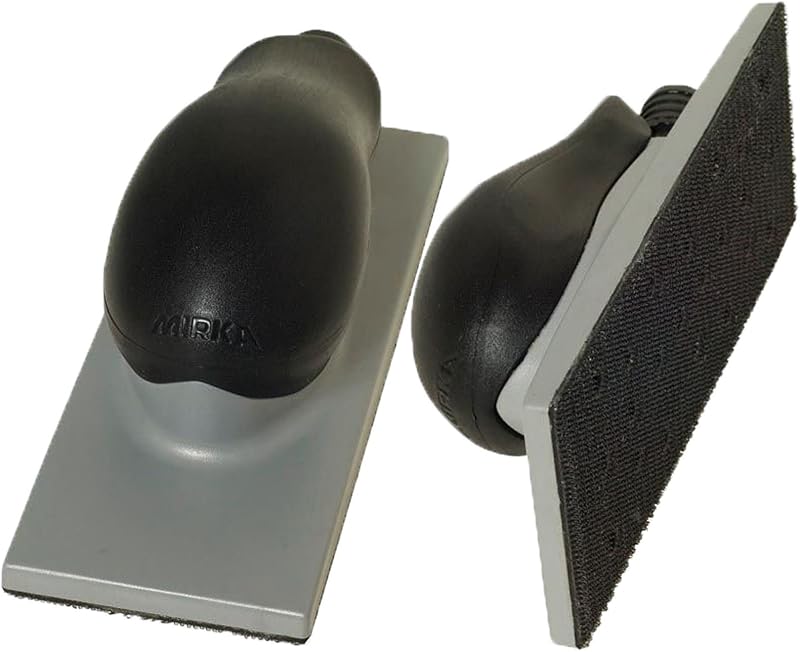 Mirka Hand Dust Extraction Sanding Block 70x198mm 22 Hole Abranet Adapter