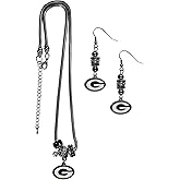 Siskiyou Sports NFL womens Euro Bead Earrings and Necklace Set
