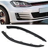 JESYMBX for VW for Volkswagen for Golf MK7 GTI 2015-2017 Front Bumper Lip Lower Spoiler Air Deflector Trim 5GG8059039B9