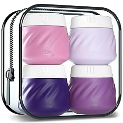 Gemice Travel Containers for Toiletries, Silicone