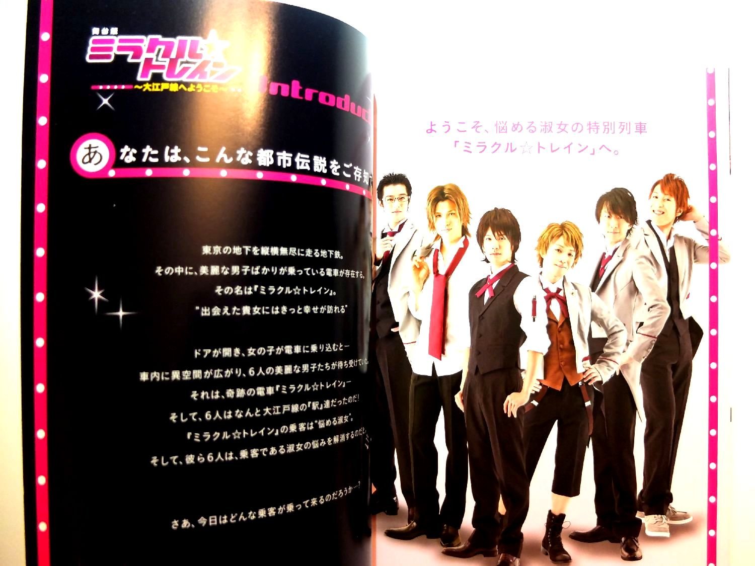 舞台版 ミラクル トレイン 大江戸線へようこそ パンフレット Miracle Train Project 本 通販 Amazon