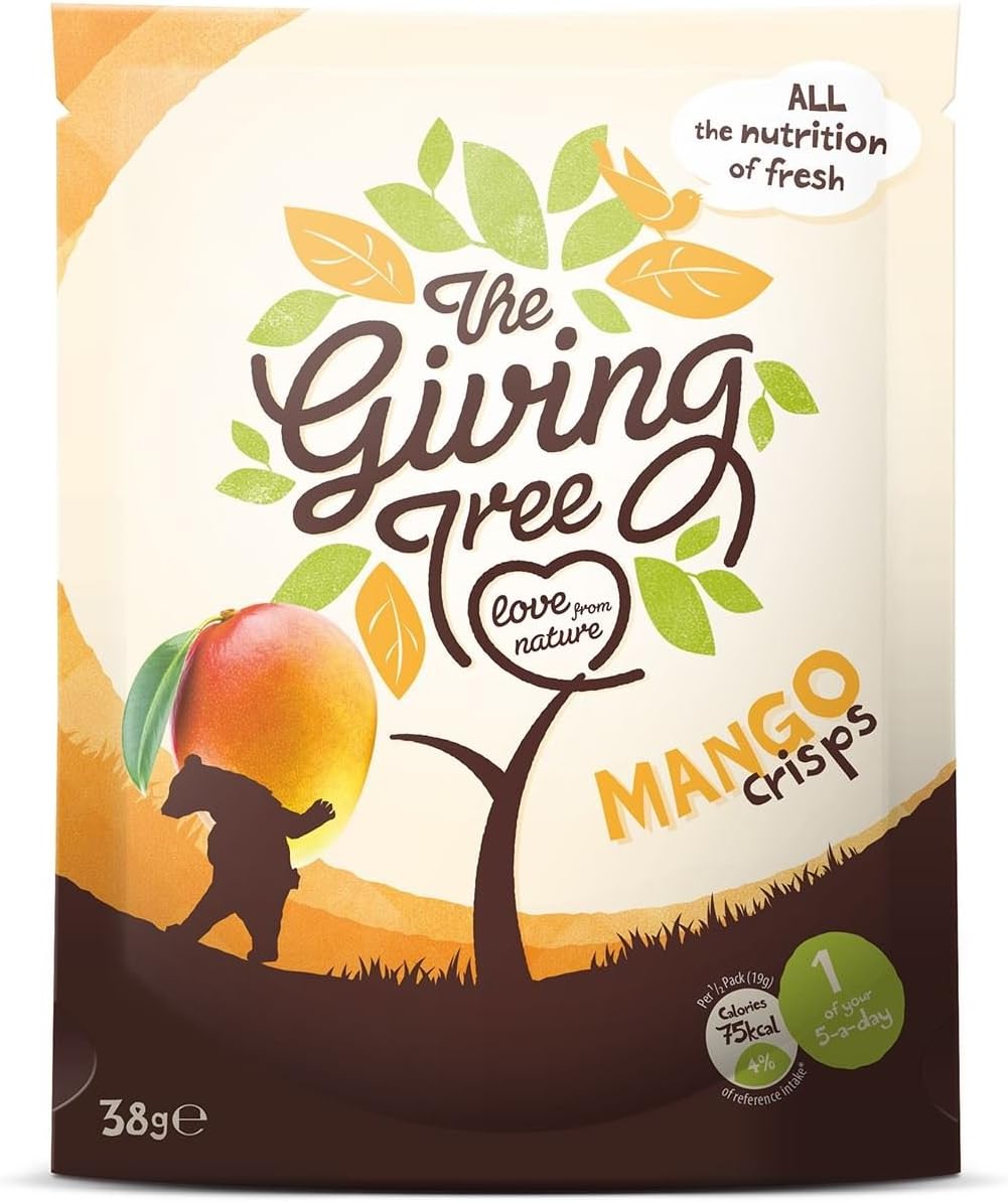 Giving Tree | Freeze Dried Mango Crisps | 9 x 38g
